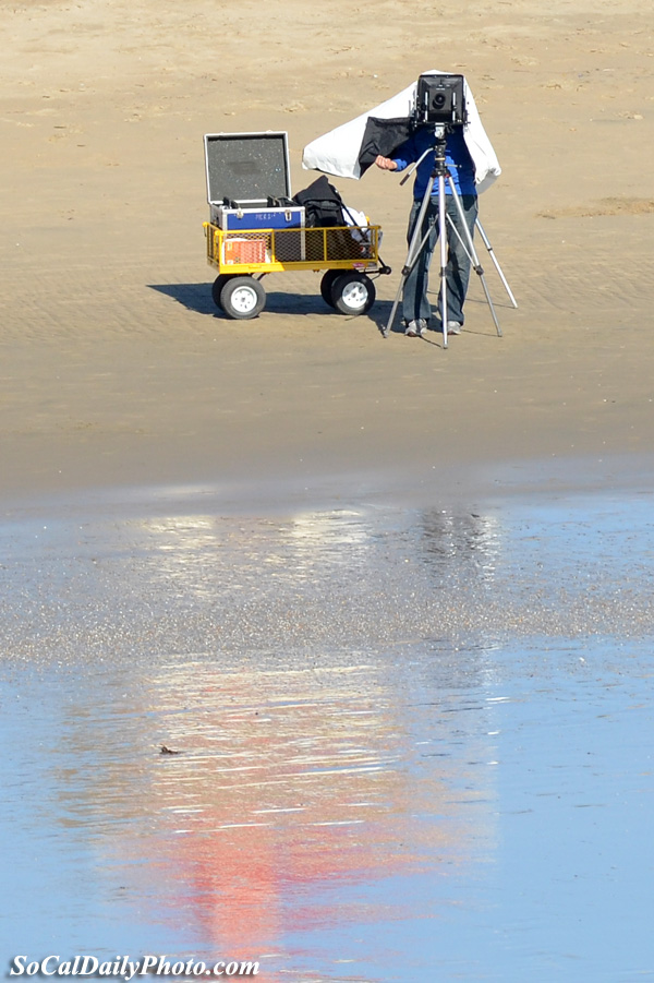 large format camera huntington beach