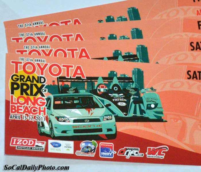 long beach grand prix 2011 tickets