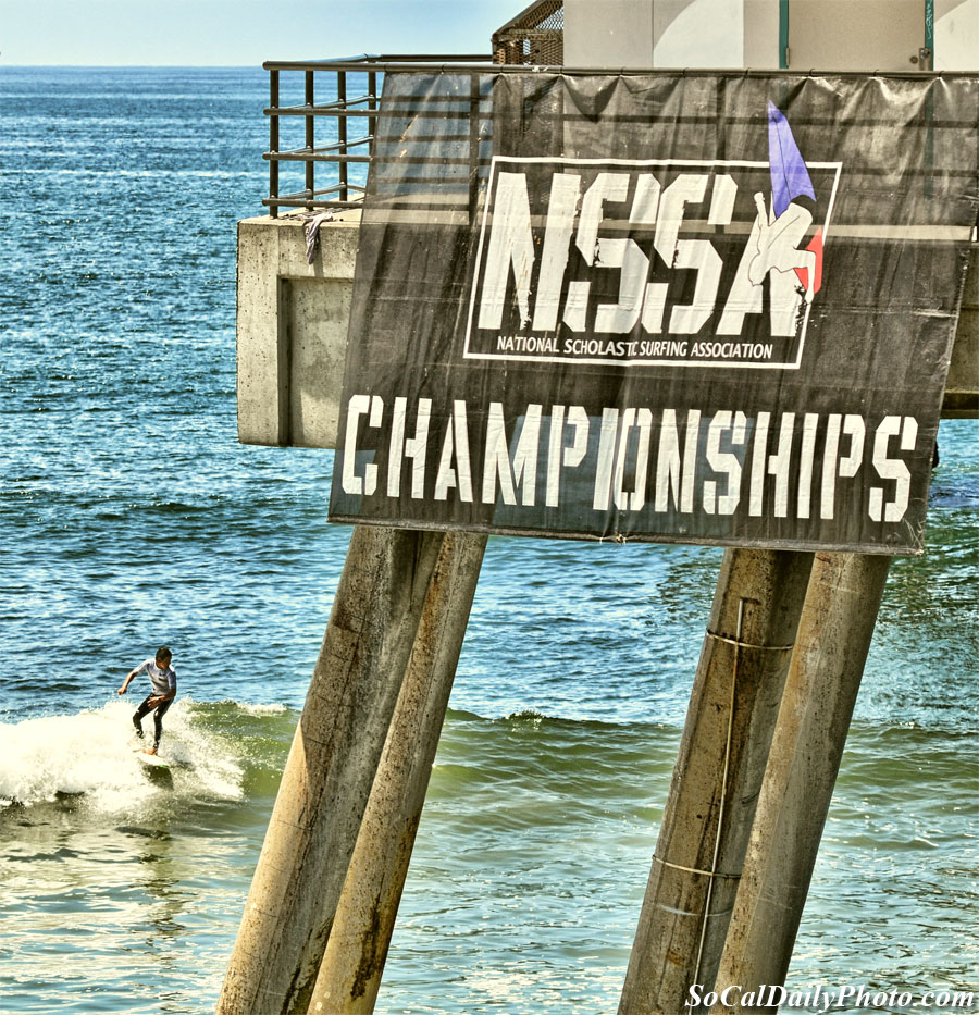 Huntington Beach surfing