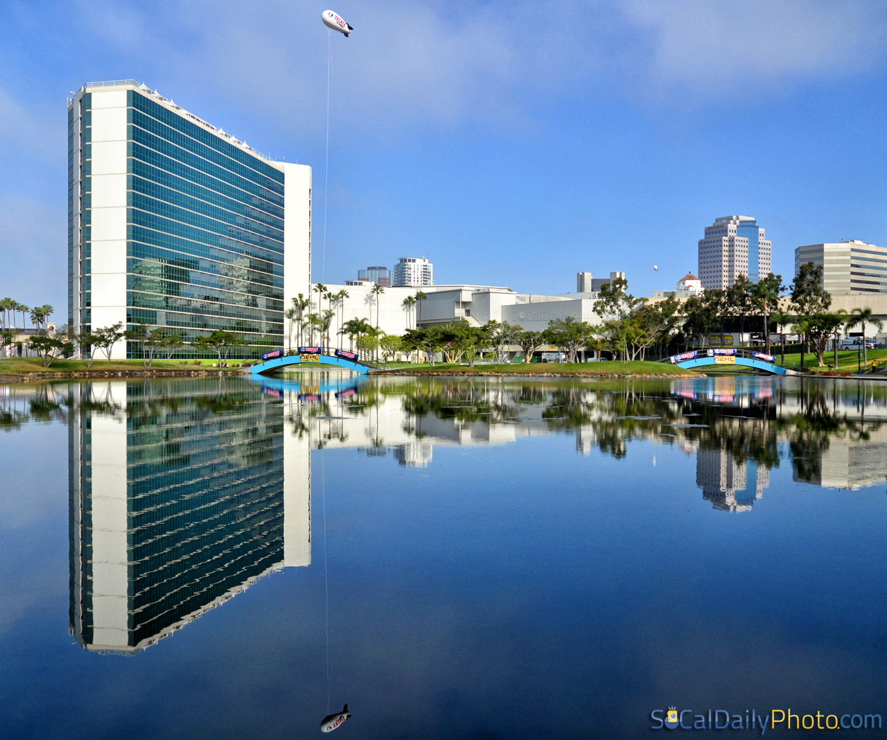 Reflection on water